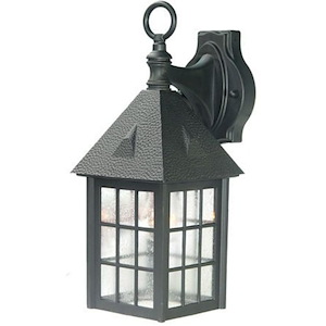 Outer Banks - One Light Outdoor Wall Mount - 6.5 Inches Wide by 16 Inches High