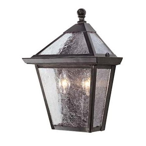 Charleston - Two Light Outdoor Wall Mount - 7.75 Inches Wide by 10.75 Inches High - 1090206