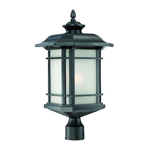 Somerset - One Light Large Post Mount - 11.25 Inches Wide by 22.5 Inches High - 1223073