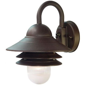 Mariner - One Light Outdoor Wall Mount - 10 Inches Wide by 13 Inches High