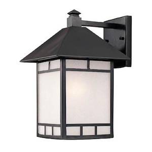 Artisan - One Light Outdoor Wall Mount - 8.5 Inches Wide by 14.5 Inches High