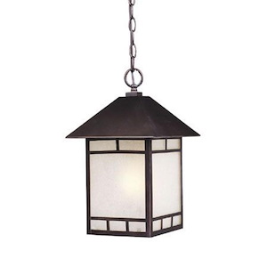 Artisan - One Light Outdoor Hanging Lantern - 10 Inches Wide by 16 Inches High
