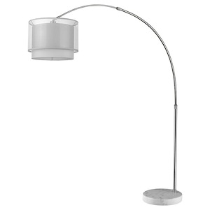 Brella Arc - One Light Floor Lamp - 50 Inches Wide by 69 Inches High