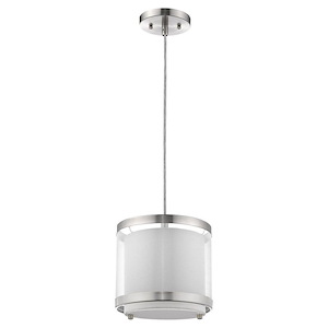 Lux - One Light Small Pendant - 7.5 Inches Wide by 8 Inches High - 659509