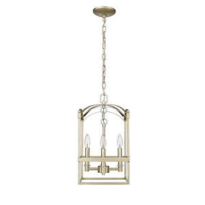 Cormac - Washed Gold 4-Light Pendant In Traditional Style - 1271567