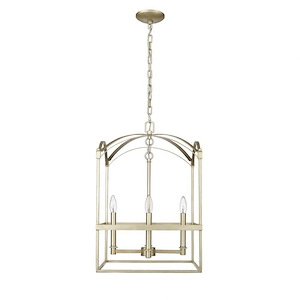 Cormac - Washed Gold 4-Light Pendant In Traditional Style - 1271568