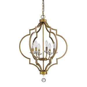 Peyton - Six Light Chandelier - 21.25 Inches Wide by 30 Inches High - 535282