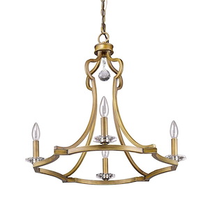 Peyton - Four Light Chandelier - 23 Inches Wide by 22 Inches High