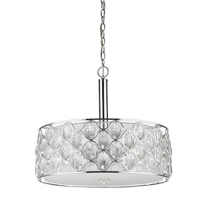 Isabella - Four Light Pendant - 22 Inches Wide by 19.75 Inches High - 535270