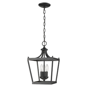 Kennedy 3-Light Chandelier in Versatile Style - 10 Inches Wide by 16 Inches High