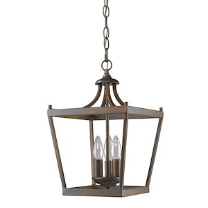 Kennedy - Three Light Pendant - 12 Inches Wide by 14.5 Inches High - 535261