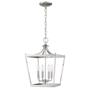 Kennedy 4-Light Chandelier in Versatile Style - 13 Inches Wide by 20 Inches High