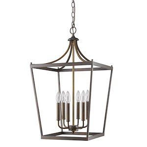 Kennedy - Six Light Pendant - 20 Inches Wide by 24 Inches High - 535262