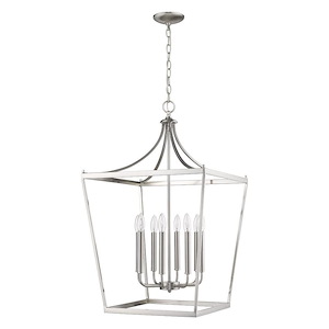 Kennedy 8-Light Chandelier in Versatile Style - 20 Inches Wide by 33 Inches High