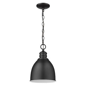 Colby - One Light Pendant - 9 Inches Wide by 13.25 Inches High