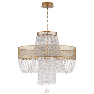 Viola - Twelve Light Chandelier - 36.25 Inches Wide by 38 Inches High