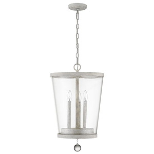 Callie 3-Light Foyer Pendant - 14.25 Inches Wide by 23 Inches High - 883629