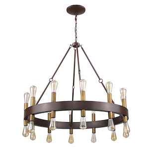 Cumberland - Twenty-Four Light Chandelier in Sophisticated yet rustic Style - 42 Inches Wide by 39.25 Inches High - 659476