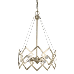 Nora - Four Light Chandelier - 15 Inches Wide by 24.5 Inches High