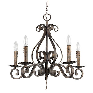Lydia - Five Light Pendant in Classic Style - 24 Inches Wide by 22.5 Inches High - 659468