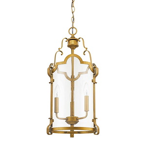Elizabeth - Three Light Chandelier - 12 Inches Wide by 24 Inches High