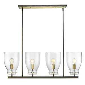 Shelby - 4 Light Chandelier-13.25 Inches Tall and 40 Inches Wide - 1272640