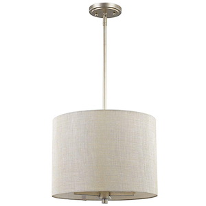 Daria - Three Light Pendant in Classic Style - 15 Inches Wide by 11 Inches High