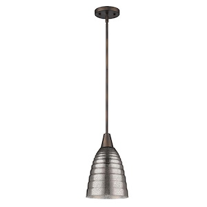 Brielle - One Light Pendant - 7.5 Inches Wide by 11.5 Inches High - 535356