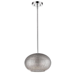 Brielle - One Light Pendant - 11.75 Inches Wide by 8.25 Inches High