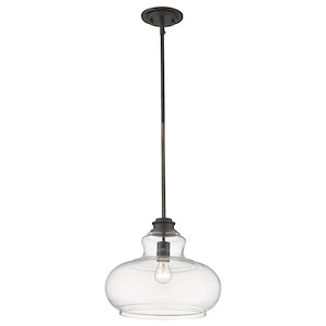 Torrel 1-Light Pendant - 13.75 Inches Wide by 11.25 Inches High