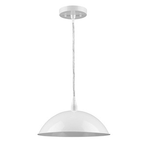 Layla - One Light Pendant - 12 Inches Wide by 5.5 Inches High - 659601