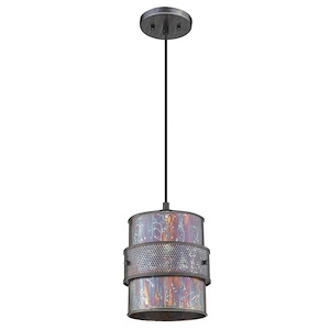Ryker 1-Light Pendant in Artistic Style - 8 Inches Wide by 10.75 Inches High - 883671
