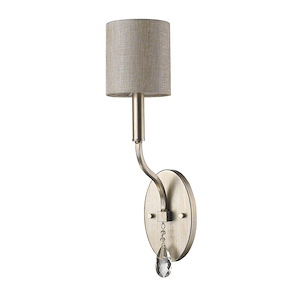 Margaret - One Light Wall Sconce - 4.25 Inches Wide by 17.75 Inches High