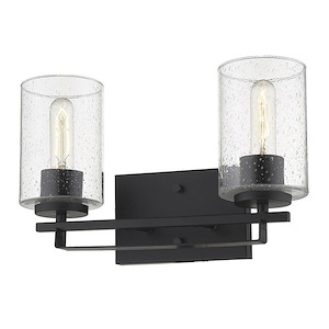 Orella 2-Light Sconce in Modern Style - 15 Inches Wide by 9.5 Inches High