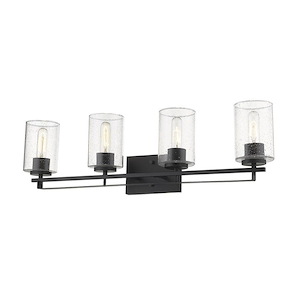 Orella 4-Light Sconce in Modern Style - 31.5 Inches Wide by 9.5 Inches High
