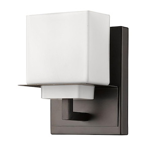Rampart - One Light Wall Sconce - 5.25 Inches Wide by 7 Inches High