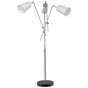 Cereberus - Three Light Floor Lamp - 80 Inches Wide by 18 Inches High