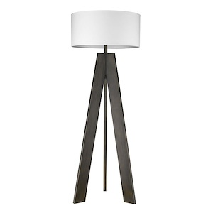 Soccle 1-Light Floor Lamp in Contemporary Style - 22 Inches Wide by 60 Inches High