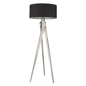 Sangallo 1-Light Floor Lamp in Modern Style - 22 Inches Wide by 61 Inches High