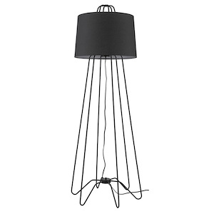Lamia 1-Light Floor Lamp in Neutral Style - 24 Inches Wide by 64 Inches High - 883713