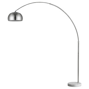 Mid - One Light Arc Floor Lamp - 84 Inches Wide by 64 Inches High