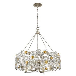 Vitozzi 4-Light Chandelier in Antique Style - 27.25 Inches Wide by 28.5 Inches High - 883718