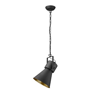 Crew 1-Light Pendant - 17.25 Inches Wide by 26.5 Inches High - 883721