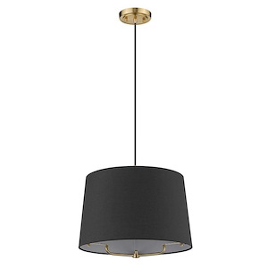 Lamia 1-Light Mini Pendant in Neutral Style - 16 Inches Wide by 12.75 Inches High