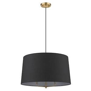 Lamia 3-Light Mini Pendant in Neutral Style - 24 Inches Wide by 17 Inches High