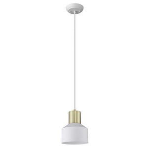 Ingo 1-Light Pendant - 6.25 Inches Wide by 8 Inches High