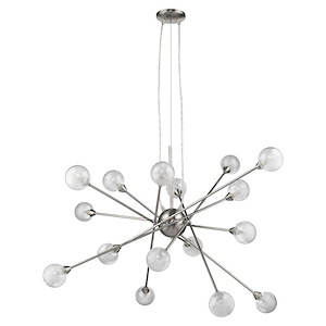 Galaxia - Sixteen Light Chandelier - 20.5 Inches Wide by 33 Inches High