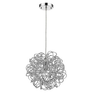 Mingle - One Light Small Pendant - 10 Inches Wide by 14 Inches High