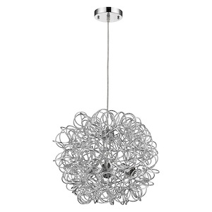 Mingle - Three Light Medium Pendant - 14 Inches Wide by 16.5 Inches High