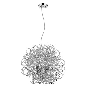 Mingle - Four Light Large Pendant - 23 Inches Wide by 25 Inches High